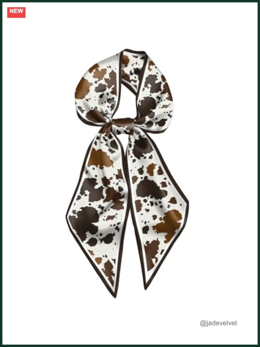 Satin Silk Feeling Fashion Scarf Long Thin Hair Neck Scarf